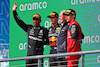 GP STATI UNITI, The podium (L to R): Lewis Hamilton (GBR) Mercedes AMG F1, second; Max Verstappen (NLD) Red Bull Racing, vincitore; Dr Helmut Marko (AUT) Red Bull Motorsport Consultant; Charles Leclerc (MON) Ferrari, third.
23.10.2022. Formula 1 World Championship, Rd 19, United States Grand Prix, Austin, Texas, USA, Gara Day.
 - www.xpbimages.com, EMail: requests@xpbimages.com © Copyright: Coates / XPB Images