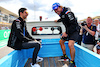 GP STATI UNITI, (L to R): Esteban Ocon (FRA) Alpine F1 Team with team mate Fernando Alonso (ESP) Alpine F1 Team on the drivers parade.
23.10.2022. Formula 1 World Championship, Rd 19, United States Grand Prix, Austin, Texas, USA, Gara Day.
- www.xpbimages.com, EMail: requests@xpbimages.com © Copyright: Batchelor / XPB Images