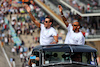 GP STATI UNITI, (L to R): George Russell (GBR) Mercedes AMG F1 e team mate Lewis Hamilton (GBR) Mercedes AMG F1 on the drivers parade.
23.10.2022. Formula 1 World Championship, Rd 19, United States Grand Prix, Austin, Texas, USA, Gara Day.
 - www.xpbimages.com, EMail: requests@xpbimages.com © Copyright: Coates / XPB Images