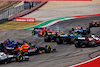 GP STATI UNITI, Carlos Sainz Jr (ESP) Ferrari F1-75 is hit by George Russell (GBR) Mercedes AMG F1 W13 at the partenza of the race.
23.10.2022. Formula 1 World Championship, Rd 19, United States Grand Prix, Austin, Texas, USA, Gara Day.
- www.xpbimages.com, EMail: requests@xpbimages.com © Copyright: Batchelor / XPB Images