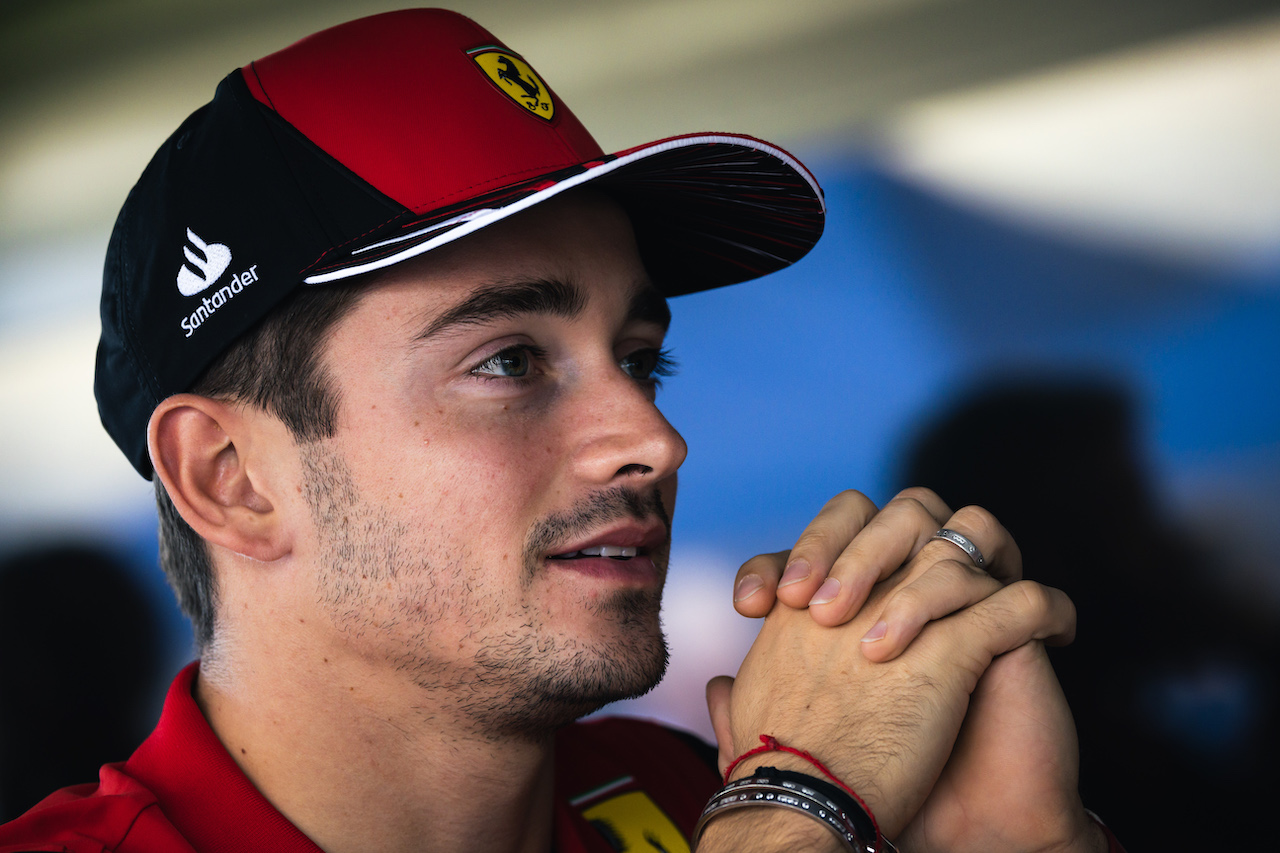 GP STATI UNITI, Charles Leclerc (MON) Ferrari.
20.10.2022. Formula 1 World Championship, Rd 19, United States Grand Prix, Austin, Texas, USA, Preparation Day.
- www.xpbimages.com, EMail: requests@xpbimages.com © Copyright: Bearne / XPB Images