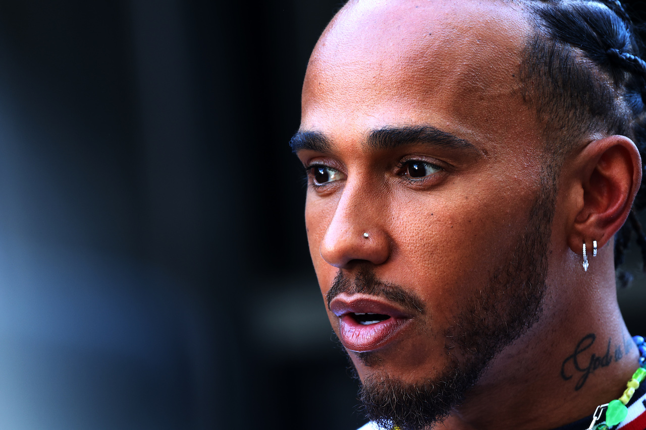 GP STATI UNITI, Lewis Hamilton (GBR) Mercedes AMG F1.
20.10.2022. Formula 1 World Championship, Rd 19, United States Grand Prix, Austin, Texas, USA, Preparation Day.
- www.xpbimages.com, EMail: requests@xpbimages.com © Copyright: Batchelor / XPB Images