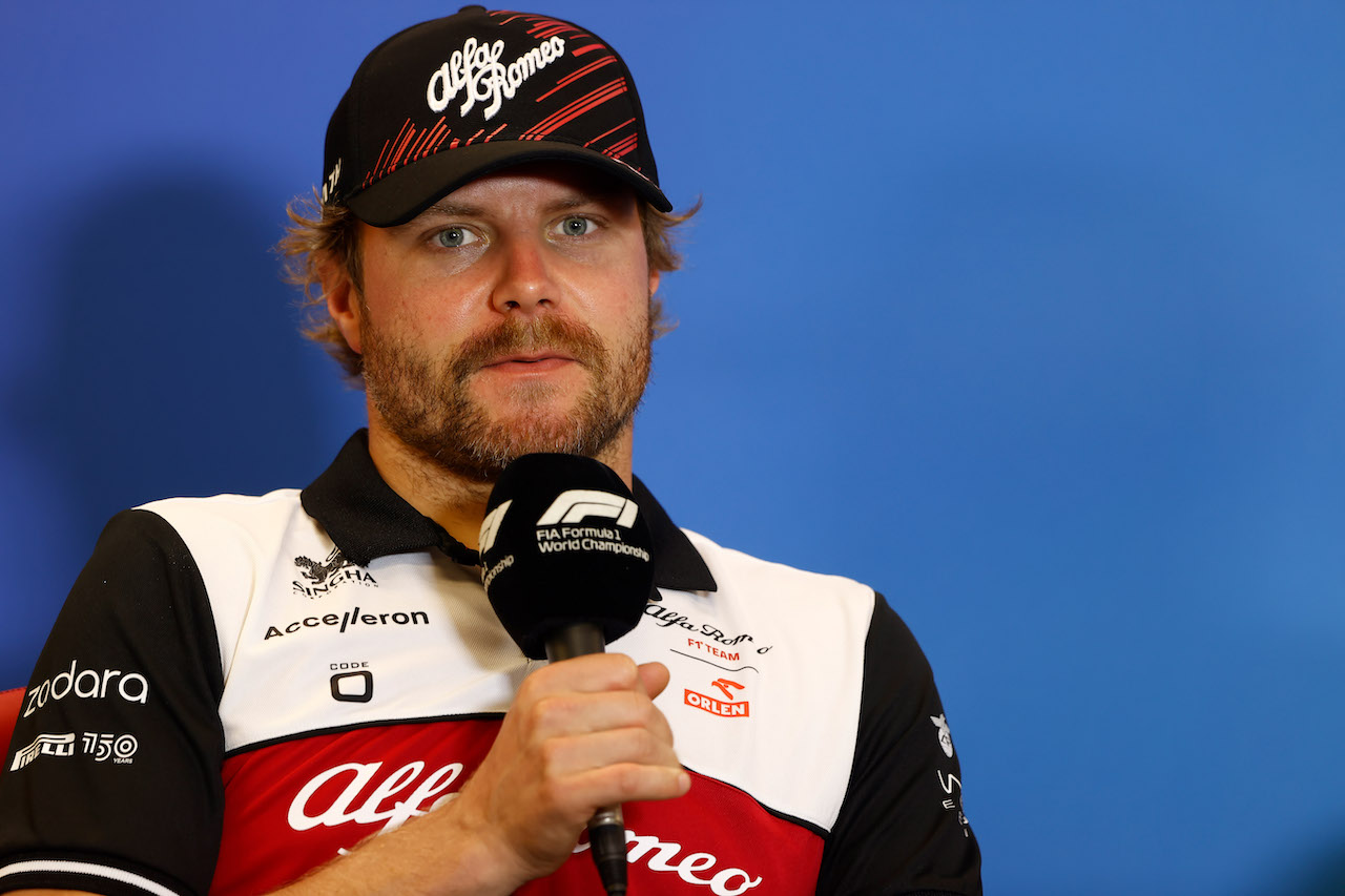 GP STATI UNITI, Valtteri Bottas (FIN) Alfa Romeo F1 Team in the FIA Press Conference.
20.10.2022. Formula 1 World Championship, Rd 19, United States Grand Prix, Austin, Texas, USA, Preparation Day.
- www.xpbimages.com, EMail: requests@xpbimages.com © Copyright: XPB Images