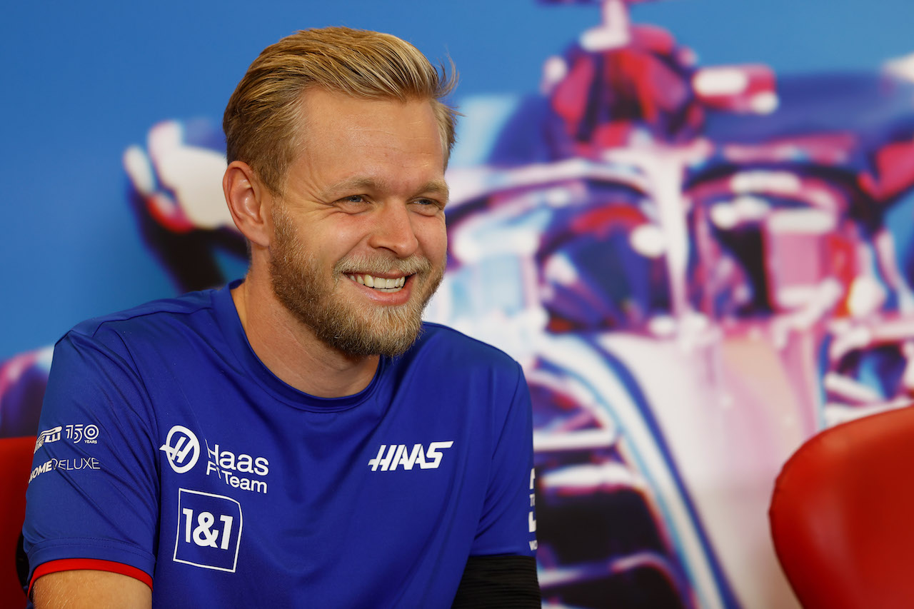GP STATI UNITI, Kevin Magnussen (DEN) Haas F1 Team in the FIA Press Conference.
20.10.2022. Formula 1 World Championship, Rd 19, United States Grand Prix, Austin, Texas, USA, Preparation Day.
- www.xpbimages.com, EMail: requests@xpbimages.com © Copyright: XPB Images