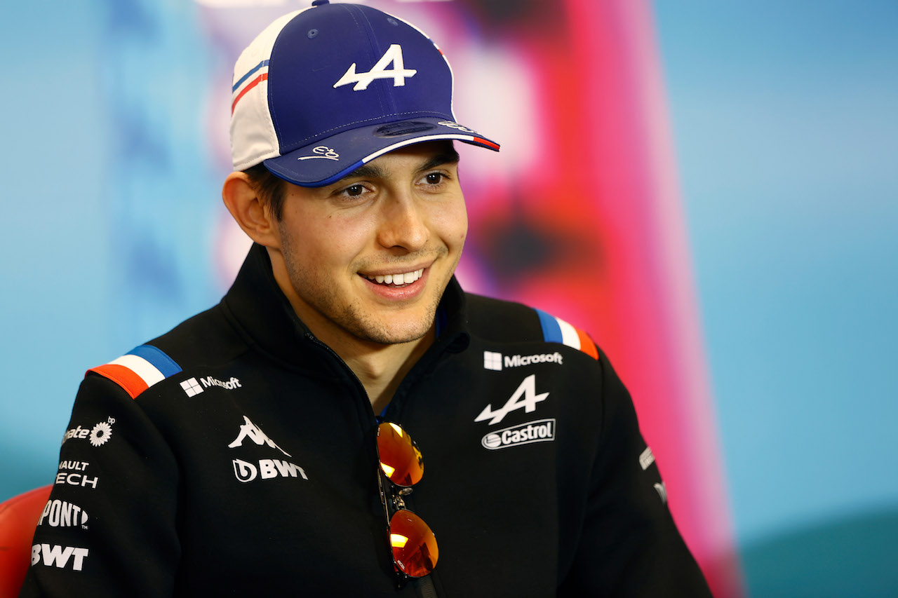 GP STATI UNITI, Esteban Ocon (FRA) Alpine F1 Team in the FIA Press Conference.
20.10.2022. Formula 1 World Championship, Rd 19, United States Grand Prix, Austin, Texas, USA, Preparation Day.
- www.xpbimages.com, EMail: requests@xpbimages.com © Copyright: XPB Images