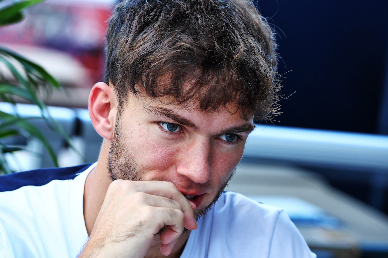 GP STATI UNITI, Pierre Gasly (FRA) AlphaTauri.
20.10.2022. Formula 1 World Championship, Rd 19, United States Grand Prix, Austin, Texas, USA, Preparation Day.
 - www.xpbimages.com, EMail: requests@xpbimages.com © Copyright: Coates / XPB Images