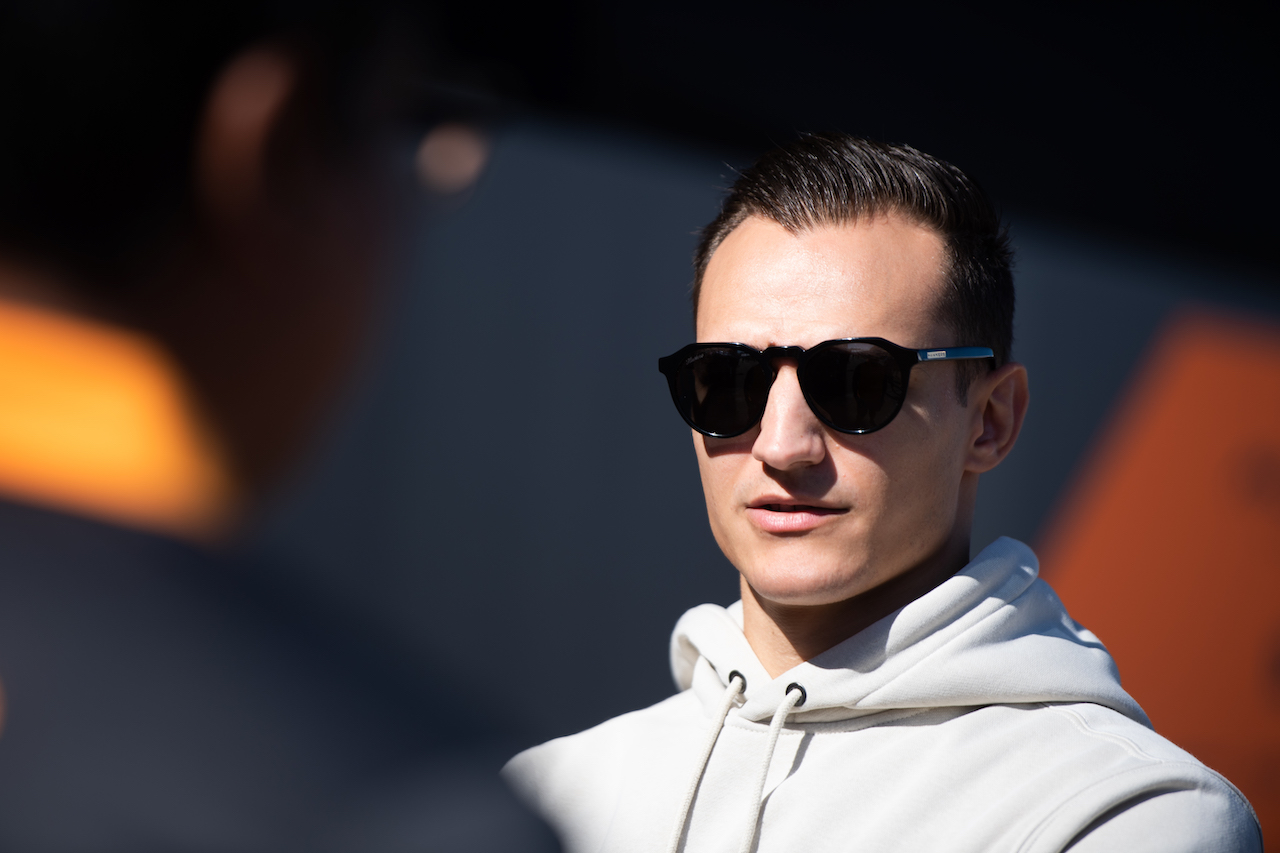 GP STATI UNITI, Alex Palou (ESP) McLaren Test Driver.
20.10.2022. Formula 1 World Championship, Rd 19, United States Grand Prix, Austin, Texas, USA, Preparation Day.
- www.xpbimages.com, EMail: requests@xpbimages.com © Copyright: Price / XPB Images