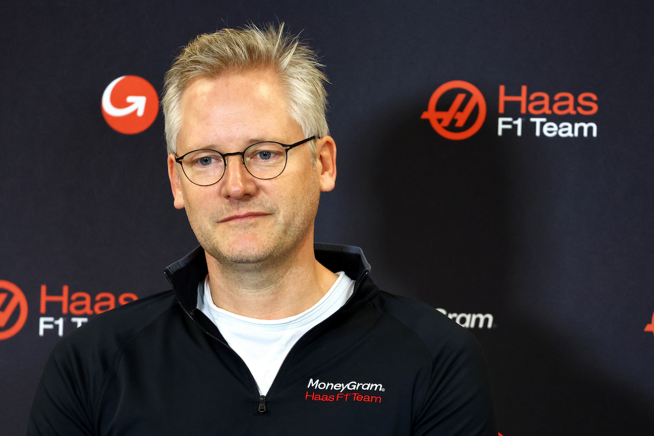 GP STATI UNITI, Alex Holmes, MoneyGram International Chairman e CEO - MoneyGram announced as title sponsor of Haas F1 Team.
20.10.2022. Formula 1 World Championship, Rd 19, United States Grand Prix, Austin, Texas, USA, Preparation Day.
- www.xpbimages.com, EMail: requests@xpbimages.com © Copyright: Batchelor / XPB Images
