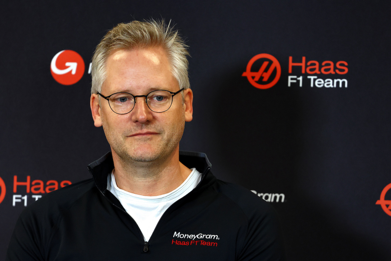 GP STATI UNITI, Alex Holmes, MoneyGram International Chairman e CEO - MoneyGram announced as title sponsor of Haas F1 Team.
20.10.2022. Formula 1 World Championship, Rd 19, United States Grand Prix, Austin, Texas, USA, Preparation Day.
- www.xpbimages.com, EMail: requests@xpbimages.com © Copyright: Batchelor / XPB Images