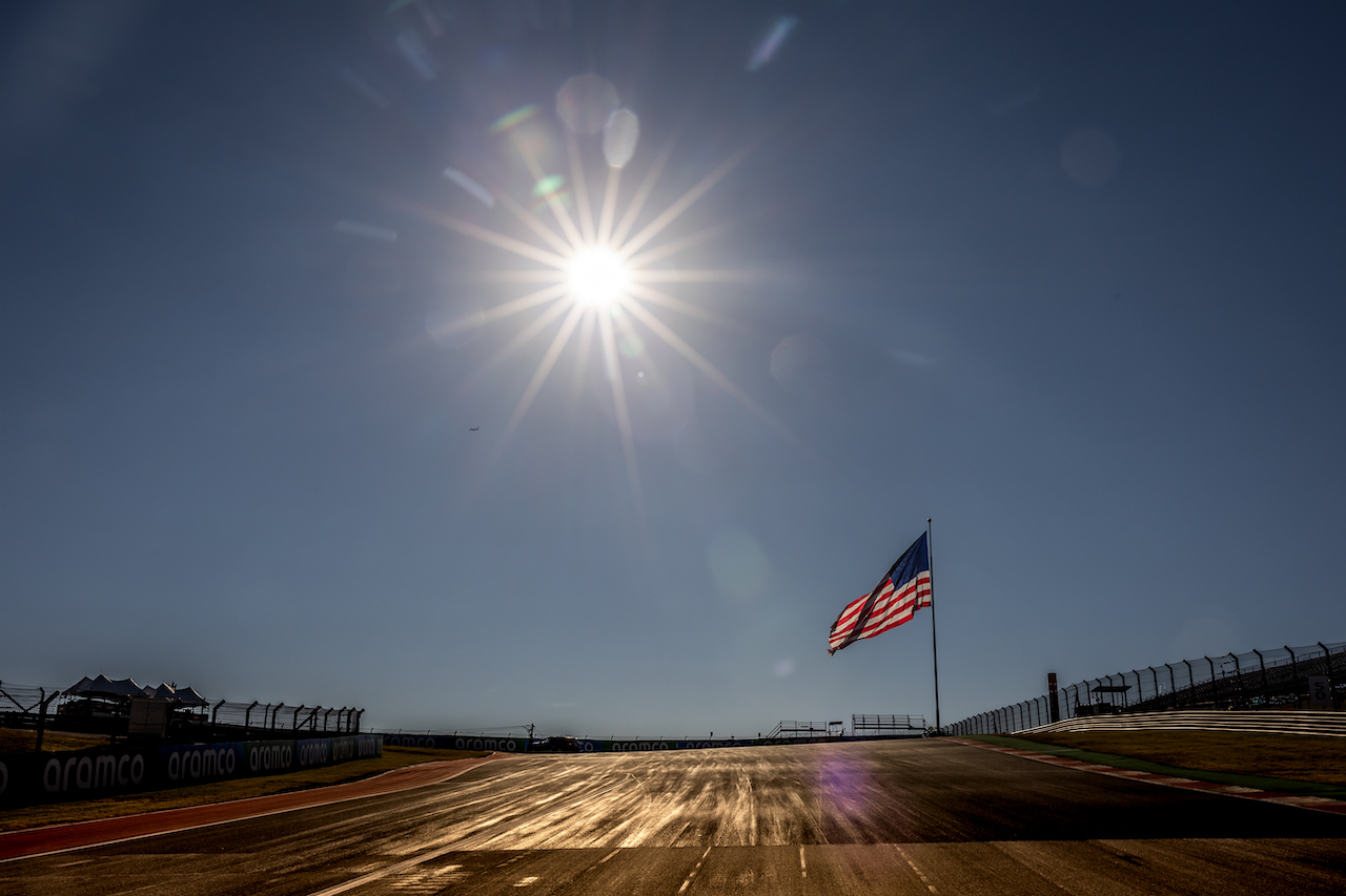 GP STATI UNITI, Circuit Atmosfera - turn 1.
20.10.2022. Formula 1 World Championship, Rd 19, United States Grand Prix, Austin, Texas, USA, Preparation Day.
- www.xpbimages.com, EMail: requests@xpbimages.com © Copyright: Bearne / XPB Images