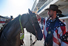 GP STATI UNITI, Daniel Ricciardo (AUS) McLaren with Horsey McHorse (USA) Horse.
20.10.2022. Formula 1 World Championship, Rd 19, United States Grand Prix, Austin, Texas, USA, Preparation Day.
- www.xpbimages.com, EMail: requests@xpbimages.com © Copyright: Price / XPB Images