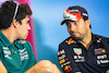 GP STATI UNITI, (L to R): Lance Stroll (CDN) Aston Martin F1 Team e Sergio Perez (MEX) Red Bull Racing in the FIA Press Conference.
20.10.2022. Formula 1 World Championship, Rd 19, United States Grand Prix, Austin, Texas, USA, Preparation Day.
- www.xpbimages.com, EMail: requests@xpbimages.com © Copyright: Bearne / XPB Images