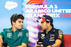 GP STATI UNITI, (L to R): Lance Stroll (CDN) Aston Martin F1 Team e Sergio Perez (MEX) Red Bull Racing in the FIA Press Conference.
20.10.2022. Formula 1 World Championship, Rd 19, United States Grand Prix, Austin, Texas, USA, Preparation Day.
- www.xpbimages.com, EMail: requests@xpbimages.com © Copyright: Bearne / XPB Images