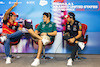 GP STATI UNITI, (L to R): Carlos Sainz Jr (ESP) Ferrari; Lance Stroll (CDN) Aston Martin F1 Team; e Sergio Perez (MEX) Red Bull Racing in the FIA Press Conference.
20.10.2022. Formula 1 World Championship, Rd 19, United States Grand Prix, Austin, Texas, USA, Preparation Day.
- www.xpbimages.com, EMail: requests@xpbimages.com © Copyright: Bearne / XPB Images