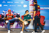GP STATI UNITI, (L to R): Carlos Sainz Jr (ESP) Ferrari; Lance Stroll (CDN) Aston Martin F1 Team; e Sergio Perez (MEX) Red Bull Racing in the FIA Press Conference.
20.10.2022. Formula 1 World Championship, Rd 19, United States Grand Prix, Austin, Texas, USA, Preparation Day.
- www.xpbimages.com, EMail: requests@xpbimages.com © Copyright: Bearne / XPB Images