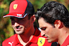GP STATI UNITI, Carlos Sainz Jr (ESP) Ferrari e Charles Leclerc (MON) Ferrari.
20.10.2022. Formula 1 World Championship, Rd 19, United States Grand Prix, Austin, Texas, USA, Preparation Day.
 - www.xpbimages.com, EMail: requests@xpbimages.com © Copyright: Coates / XPB Images