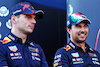 GP STATI UNITI, (L to R): Max Verstappen (NLD) Red Bull Racing e team mate Sergio Perez (MEX) Red Bull Racing.
20.10.2022. Formula 1 World Championship, Rd 19, United States Grand Prix, Austin, Texas, USA, Preparation Day.
 - www.xpbimages.com, EMail: requests@xpbimages.com © Copyright: Coates / XPB Images
