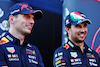 GP STATI UNITI, (L to R): Max Verstappen (NLD) Red Bull Racing e team mate Sergio Perez (MEX) Red Bull Racing.
20.10.2022. Formula 1 World Championship, Rd 19, United States Grand Prix, Austin, Texas, USA, Preparation Day.
 - www.xpbimages.com, EMail: requests@xpbimages.com © Copyright: Coates / XPB Images