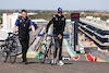 GP STATI UNITI, Esteban Ocon (FRA) Alpine F1 Team walks the circuit with Josh Peckett (GBR) Alpine F1 Team Gara Engineer.
20.10.2022. Formula 1 World Championship, Rd 19, United States Grand Prix, Austin, Texas, USA, Preparation Day.
- www.xpbimages.com, EMail: requests@xpbimages.com © Copyright: Bearne / XPB Images