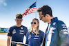 GP STATI UNITI, Elizabeth Wood Boyer (GBR) Williams Racing Performance Engineer with Logan Sargeant (USA) Williams Racing Academy Driver e Nicholas Latifi (CDN) Williams Racing.
20.10.2022. Formula 1 World Championship, Rd 19, United States Grand Prix, Austin, Texas, USA, Preparation Day.
- www.xpbimages.com, EMail: requests@xpbimages.com © Copyright: Bearne / XPB Images