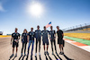 GP STATI UNITI, Nicholas Latifi (CDN) Williams Racing e Logan Sargeant (USA) Williams Racing Academy Driver walk the circuit with the team.
20.10.2022. Formula 1 World Championship, Rd 19, United States Grand Prix, Austin, Texas, USA, Preparation Day.
- www.xpbimages.com, EMail: requests@xpbimages.com © Copyright: Bearne / XPB Images