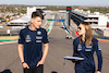GP STATI UNITI, Nicholas Latifi (CDN) Williams Racing walks the circuit with Elizabeth Wood Boyer (GBR) Williams Racing Performance Engineer.
20.10.2022. Formula 1 World Championship, Rd 19, United States Grand Prix, Austin, Texas, USA, Preparation Day.
- www.xpbimages.com, EMail: requests@xpbimages.com © Copyright: Bearne / XPB Images