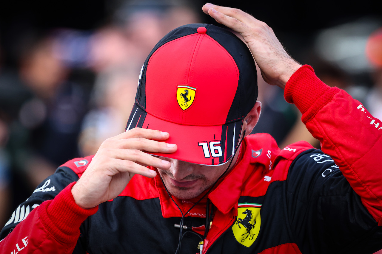 GP STATI UNITI, Charles Leclerc (FRA), Ferrari 
22.10.2022. Formula 1 World Championship, Rd 19, United States Grand Prix, Austin, Texas, USA, Qualifiche Day.
- www.xpbimages.com, EMail: requests@xpbimages.com ¬© Copyright: Charniaux / XPB Images