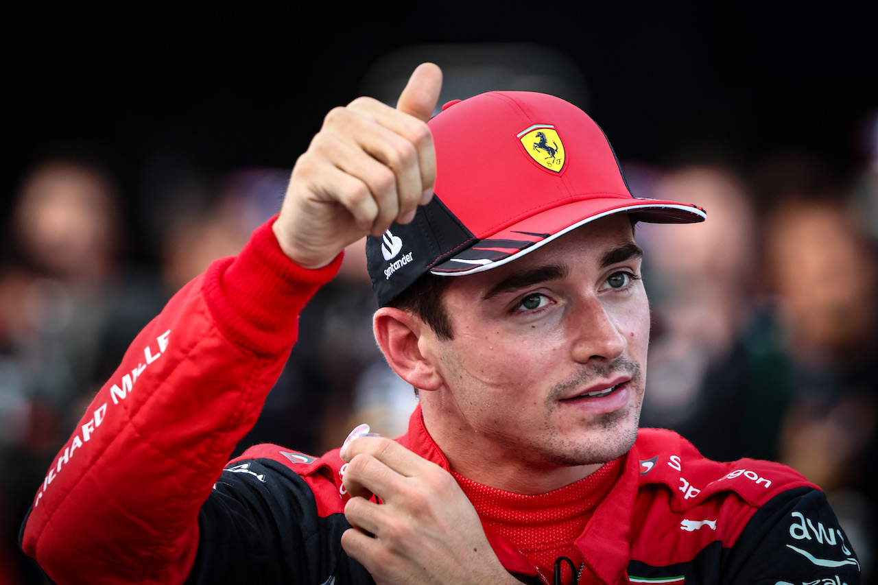 GP STATI UNITI, Charles Leclerc (FRA), Ferrari 
22.10.2022. Formula 1 World Championship, Rd 19, United States Grand Prix, Austin, Texas, USA, Qualifiche Day.
- www.xpbimages.com, EMail: requests@xpbimages.com ¬© Copyright: Charniaux / XPB Images
