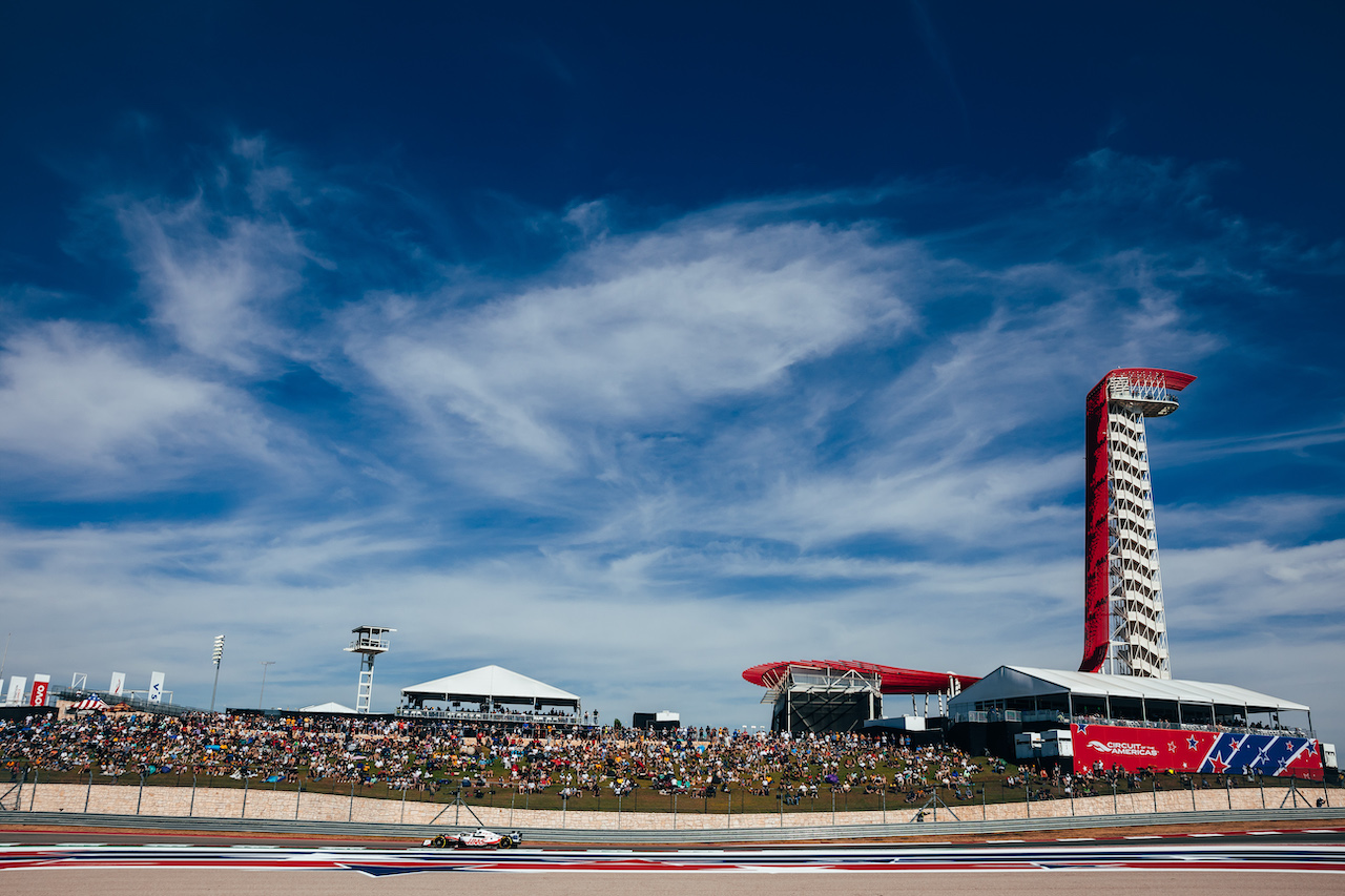 GP STATI UNITI, Kevin Magnussen (DEN) Haas VF-22.
22.10.2022. Formula 1 World Championship, Rd 19, United States Grand Prix, Austin, Texas, USA, Qualifiche Day.
- www.xpbimages.com, EMail: requests@xpbimages.com © Copyright: Bearne / XPB Images