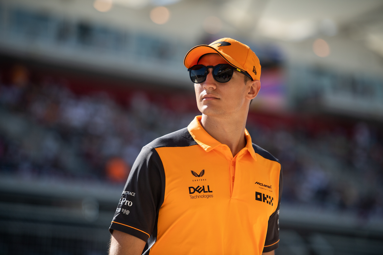 GP STATI UNITI, Alex Palou (ESP) McLaren Test Driver.
22.10.2022. Formula 1 World Championship, Rd 19, United States Grand Prix, Austin, Texas, USA, Qualifiche Day.
- www.xpbimages.com, EMail: requests@xpbimages.com © Copyright: Price / XPB Images