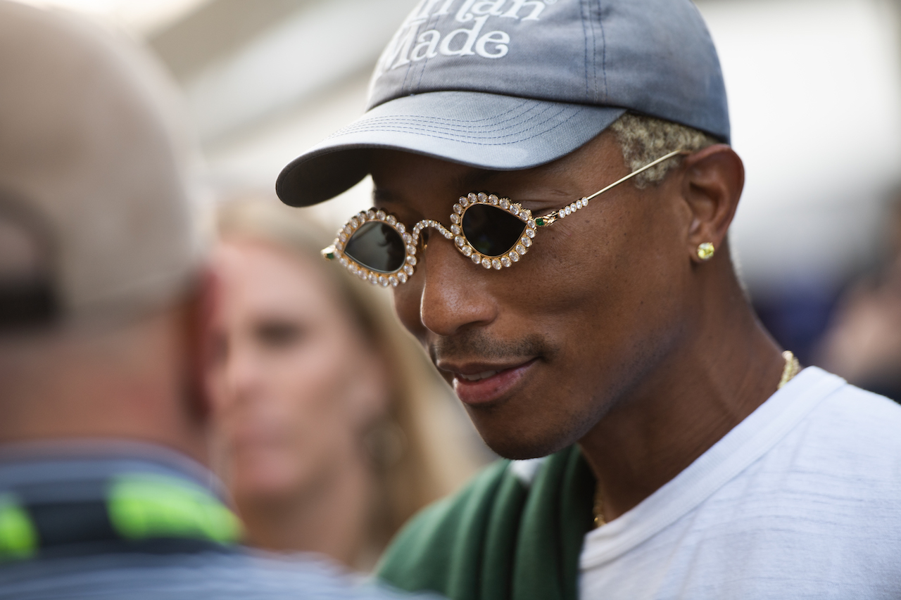 GP STATI UNITI, Pharrell Williams (USA) Singer-Songwriter.
22.10.2022. Formula 1 World Championship, Rd 19, United States Grand Prix, Austin, Texas, USA, Qualifiche Day.
- www.xpbimages.com, EMail: requests@xpbimages.com © Copyright: Price / XPB Images
