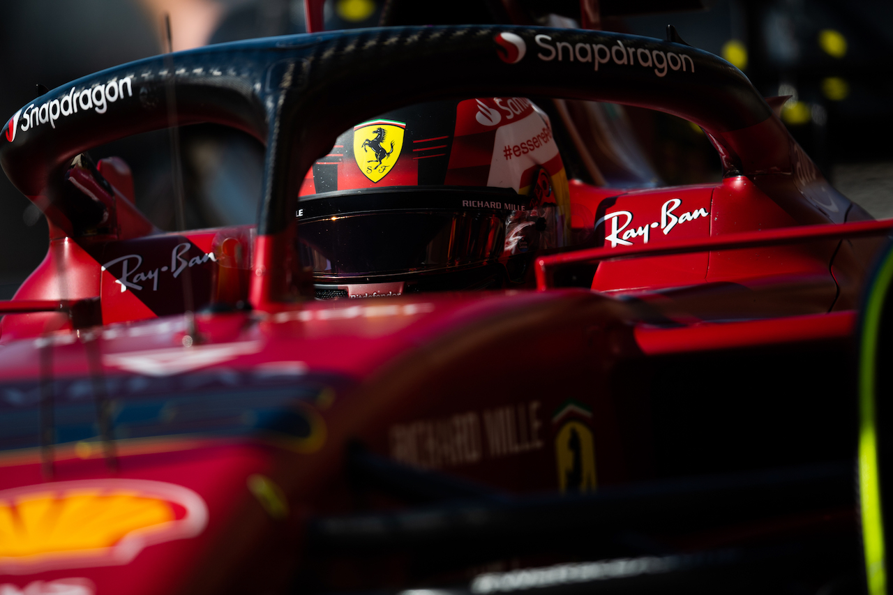 GP STATI UNITI, Carlos Sainz Jr (ESP) Ferrari F1-75.
22.10.2022. Formula 1 World Championship, Rd 19, United States Grand Prix, Austin, Texas, USA, Qualifiche Day.
- www.xpbimages.com, EMail: requests@xpbimages.com © Copyright: Price / XPB Images
