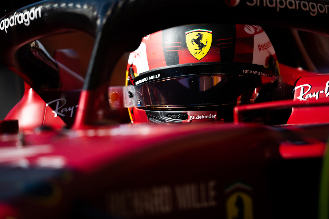 GP STATI UNITI, Carlos Sainz Jr (ESP) Ferrari F1-75.
22.10.2022. Formula 1 World Championship, Rd 19, United States Grand Prix, Austin, Texas, USA, Qualifiche Day.
- www.xpbimages.com, EMail: requests@xpbimages.com © Copyright: Price / XPB Images