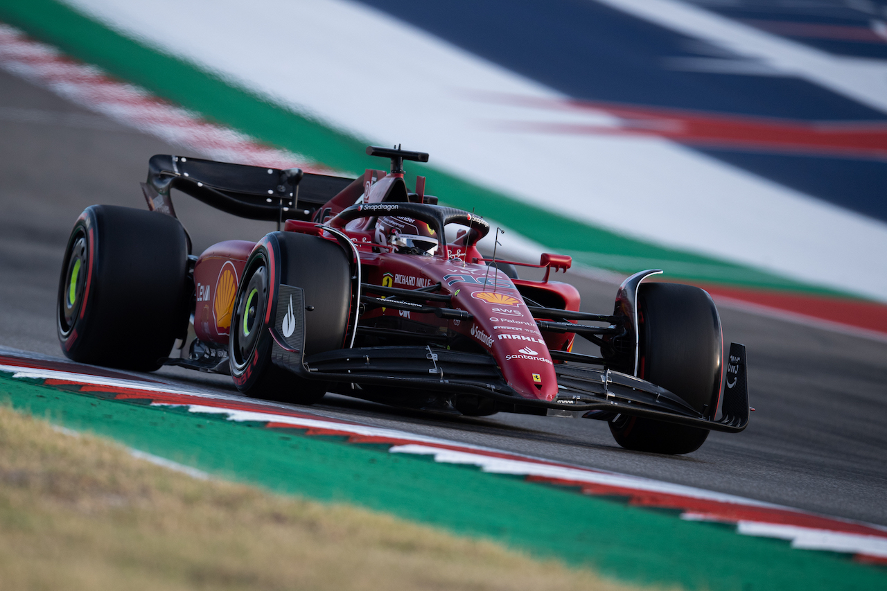 GP STATI UNITI, Charles Leclerc (MON) Ferrari F1-75.
22.10.2022. Formula 1 World Championship, Rd 19, United States Grand Prix, Austin, Texas, USA, Qualifiche Day.
- www.xpbimages.com, EMail: requests@xpbimages.com © Copyright: Price / XPB Images