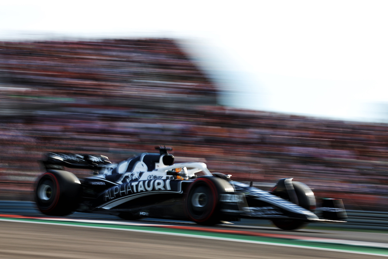 GP STATI UNITI, Pierre Gasly (FRA) AlphaTauri AT03.
22.10.2022. Formula 1 World Championship, Rd 19, United States Grand Prix, Austin, Texas, USA, Qualifiche Day.
 - www.xpbimages.com, EMail: requests@xpbimages.com © Copyright: Coates / XPB Images