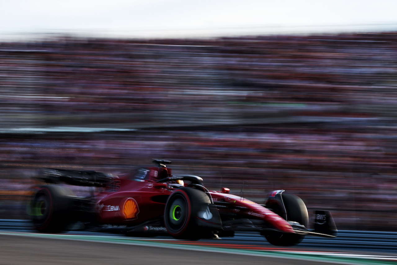 GP STATI UNITI, Charles Leclerc (MON) Ferrari F1-75.
22.10.2022. Formula 1 World Championship, Rd 19, United States Grand Prix, Austin, Texas, USA, Qualifiche Day.
 - www.xpbimages.com, EMail: requests@xpbimages.com © Copyright: Coates / XPB Images