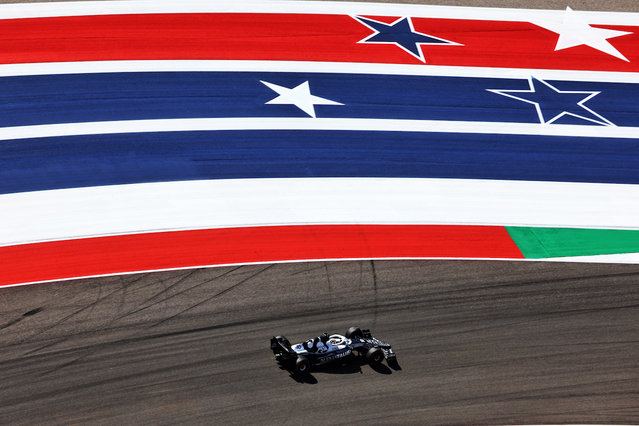 GP STATI UNITI, Pierre Gasly (FRA) AlphaTauri AT03.
22.10.2022. Formula 1 World Championship, Rd 19, United States Grand Prix, Austin, Texas, USA, Qualifiche Day.
 - www.xpbimages.com, EMail: requests@xpbimages.com © Copyright: Coates / XPB Images