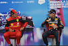 GP STATI UNITI, (L to R): Carlos Sainz Jr (ESP) Ferrari e Max Verstappen (NLD) Red Bull Racing in the post qualifying FIA Press Conference.
22.10.2022. Formula 1 World Championship, Rd 19, United States Grand Prix, Austin, Texas, USA, Qualifiche Day.
- www.xpbimages.com, EMail: requests@xpbimages.com © Copyright: XPB Images
