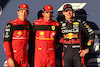 GP STATI UNITI, Pole for Carlos Sainz Jr (ESP) Ferrari, 2nd for Charles Leclerc (MON) Ferrari F1-75 e 3rd for Max Verstappen (NLD) Red Bull Racing.
22.10.2022. Formula 1 World Championship, Rd 19, United States Grand Prix, Austin, Texas, USA, Qualifiche Day.
- www.xpbimages.com, EMail: requests@xpbimages.com ¬© Copyright: Batchelor / XPB Images