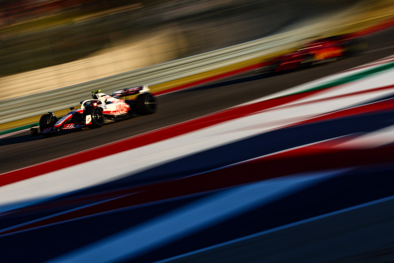 GP STATI UNITI, Mick Schumacher (GER), Haas F1 Team 
21.10.2022. Formula 1 World Championship, Rd 19, United States Grand Prix, Austin, Texas, USA, Practice Day.
- www.xpbimages.com, EMail: requests@xpbimages.com ¬© Copyright: Charniaux / XPB Images