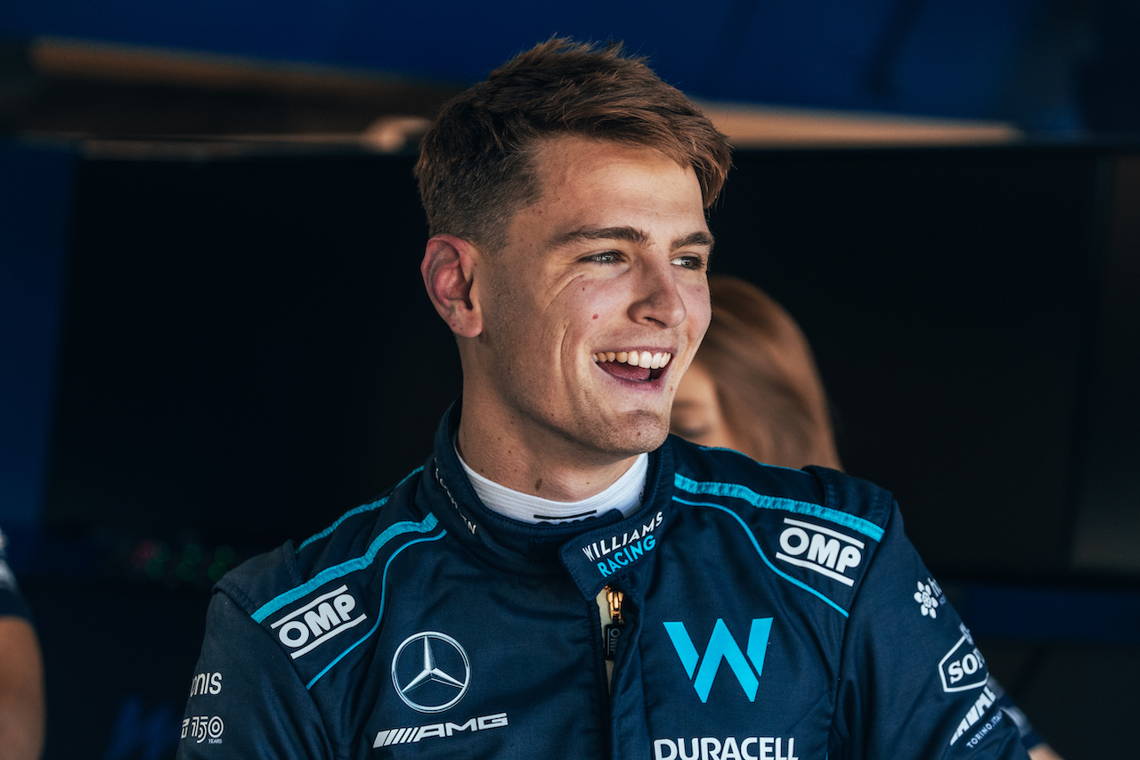 GP STATI UNITI, Logan Sargeant (USA) Williams Racing Academy Driver.
21.10.2022. Formula 1 World Championship, Rd 19, United States Grand Prix, Austin, Texas, USA, Practice Day.
- www.xpbimages.com, EMail: requests@xpbimages.com © Copyright: Bearne / XPB Images
