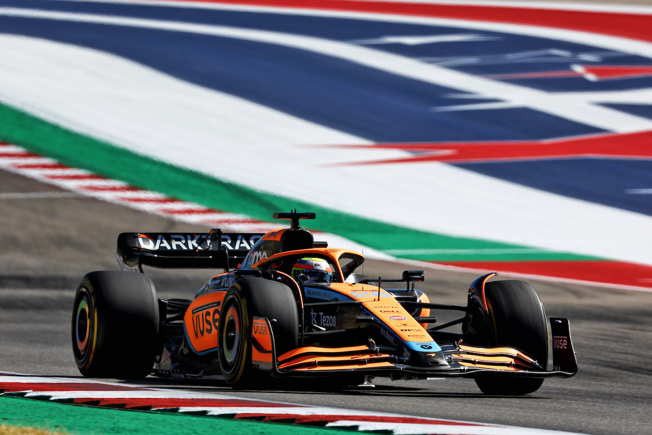 GP STATI UNITI, Alex Palou (ESP) McLaren MCL36 Test Driver.
21.10.2022. Formula 1 World Championship, Rd 19, United States Grand Prix, Austin, Texas, USA, Practice Day.
 - www.xpbimages.com, EMail: requests@xpbimages.com © Copyright: Coates / XPB Images