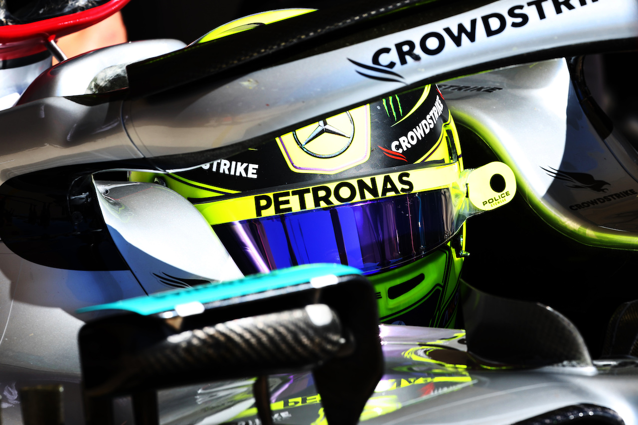 GP STATI UNITI, Lewis Hamilton (GBR) Mercedes AMG F1 W13.
21.10.2022. Formula 1 World Championship, Rd 19, United States Grand Prix, Austin, Texas, USA, Practice Day.
- www.xpbimages.com, EMail: requests@xpbimages.com © Copyright: Batchelor / XPB Images
