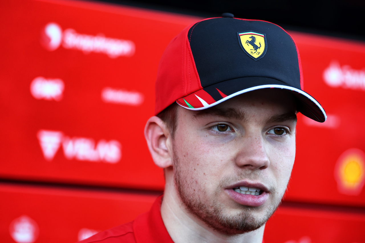 GP STATI UNITI, Robert Shwartzman (RUS) / (ISR) Ferrari Developement Driver.
21.10.2022. Formula 1 World Championship, Rd 19, United States Grand Prix, Austin, Texas, USA, Practice Day.
- www.xpbimages.com, EMail: requests@xpbimages.com © Copyright: Batchelor / XPB Images