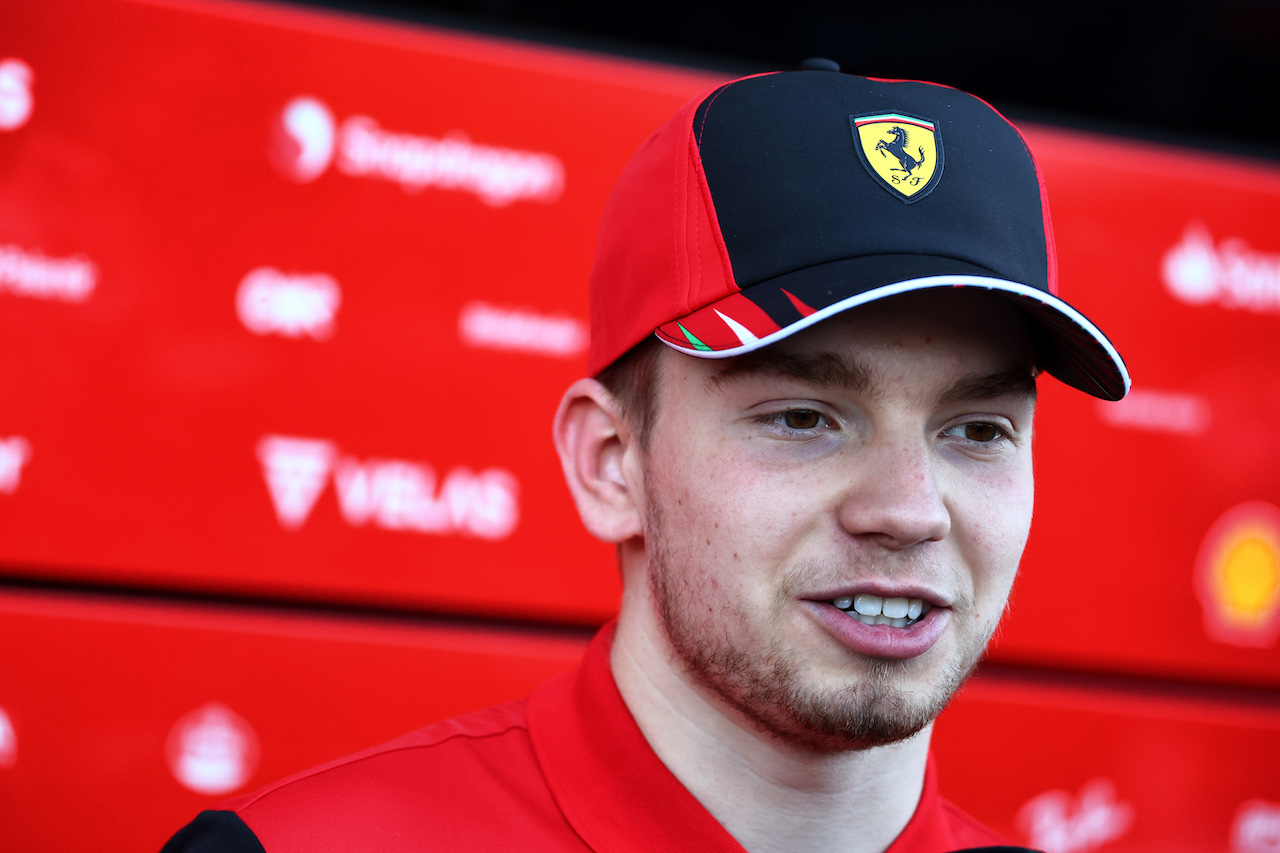 GP STATI UNITI, Robert Shwartzman (RUS) / (ISR) Ferrari Developement Driver.
21.10.2022. Formula 1 World Championship, Rd 19, United States Grand Prix, Austin, Texas, USA, Practice Day.
- www.xpbimages.com, EMail: requests@xpbimages.com © Copyright: Batchelor / XPB Images