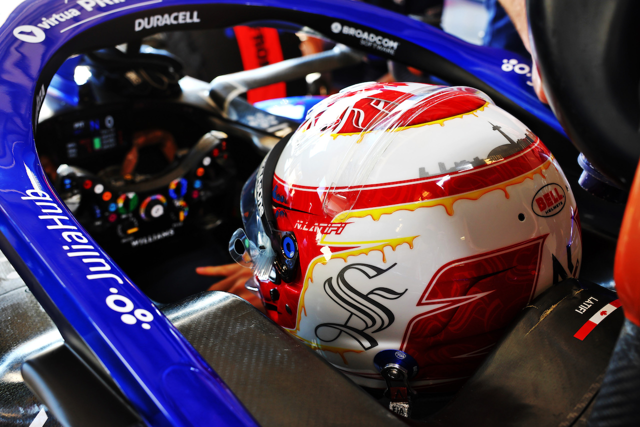 GP STATI UNITI, Nicholas Latifi (CDN) Williams Racing FW44.
21.10.2022. Formula 1 World Championship, Rd 19, United States Grand Prix, Austin, Texas, USA, Practice Day.
- www.xpbimages.com, EMail: requests@xpbimages.com © Copyright: Batchelor / XPB Images