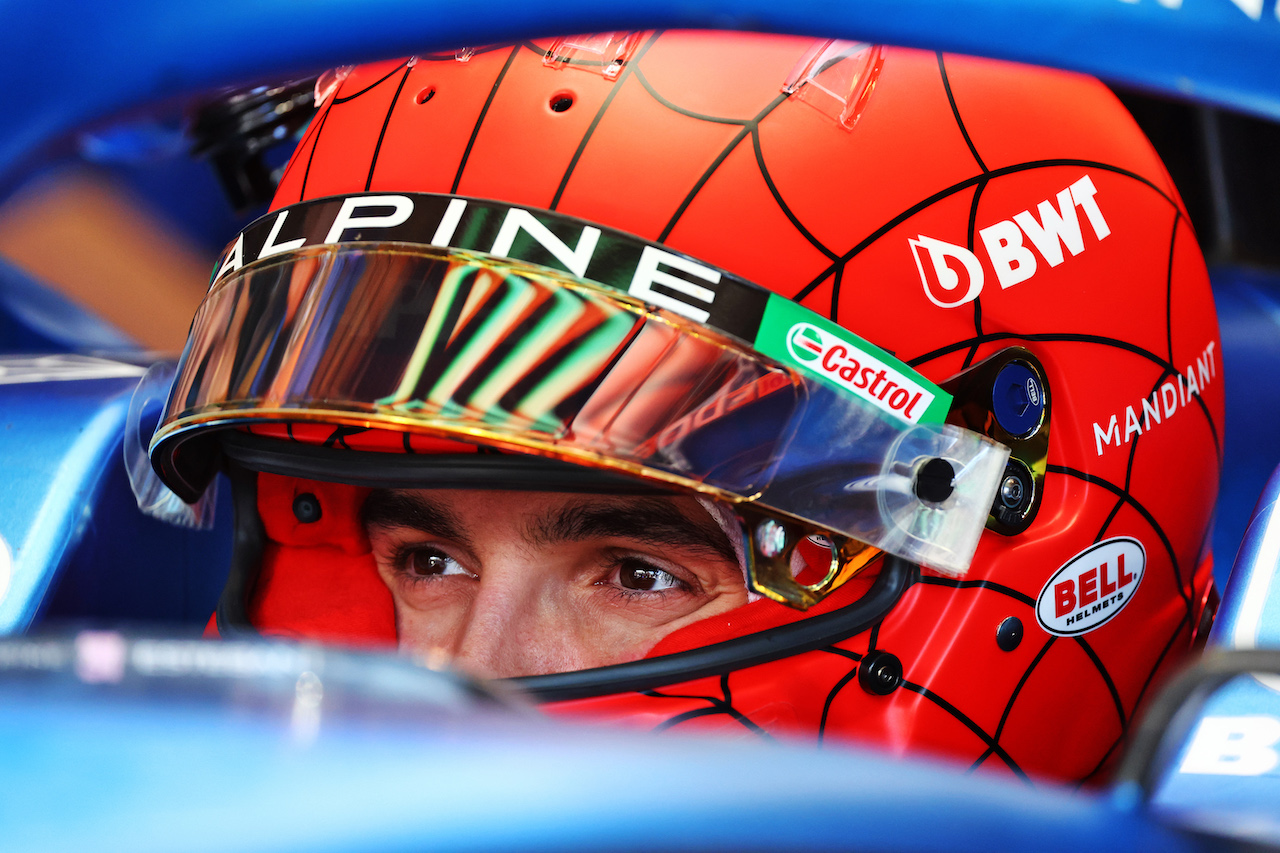 GP STATI UNITI, Esteban Ocon (FRA) Alpine F1 Team A522.
21.10.2022. Formula 1 World Championship, Rd 19, United States Grand Prix, Austin, Texas, USA, Practice Day.
- www.xpbimages.com, EMail: requests@xpbimages.com © Copyright: Batchelor / XPB Images