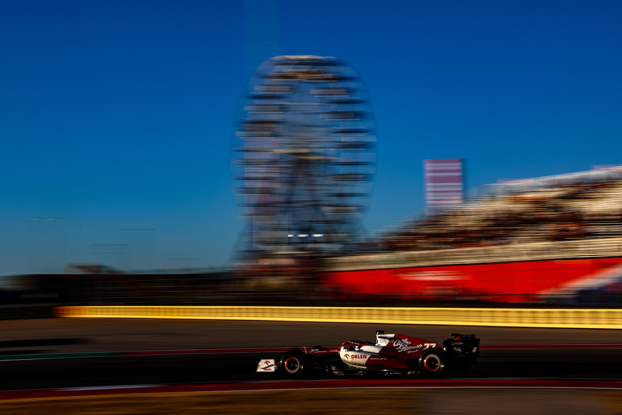 GP STATI UNITI, Valtteri Bottas (FIN), Alfa Romeo Racing 
21.10.2022. Formula 1 World Championship, Rd 19, United States Grand Prix, Austin, Texas, USA, Practice Day.
- www.xpbimages.com, EMail: requests@xpbimages.com ¬© Copyright: Charniaux / XPB Images