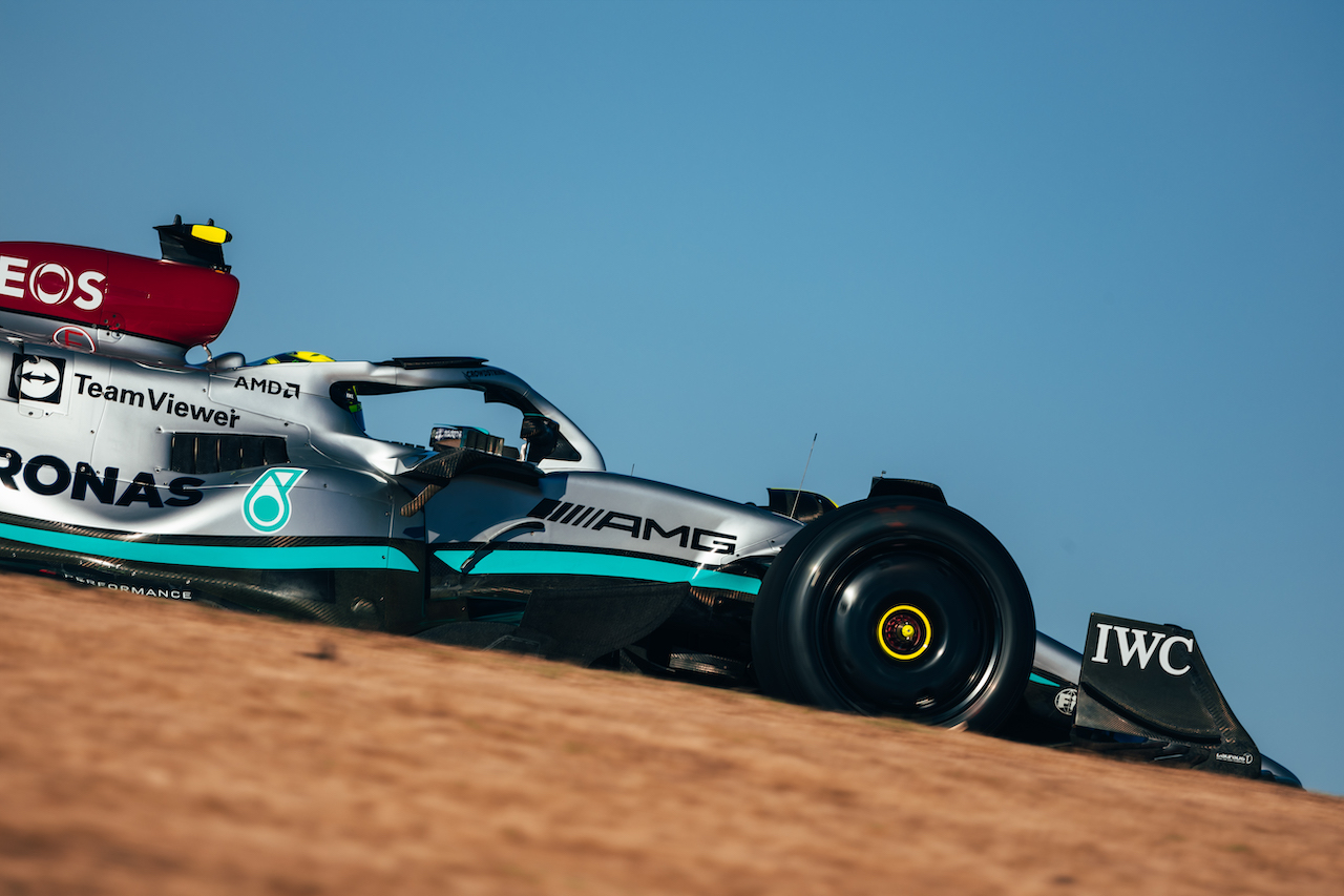 GP STATI UNITI, Lewis Hamilton (GBR) Mercedes AMG F1 W13.
21.10.2022. Formula 1 World Championship, Rd 19, United States Grand Prix, Austin, Texas, USA, Practice Day.
- www.xpbimages.com, EMail: requests@xpbimages.com © Copyright: Bearne / XPB Images