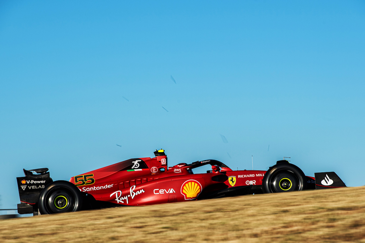 GP STATI UNITI, Carlos Sainz Jr (ESP) Ferrari F1-75.
21.10.2022. Formula 1 World Championship, Rd 19, United States Grand Prix, Austin, Texas, USA, Practice Day.
- www.xpbimages.com, EMail: requests@xpbimages.com © Copyright: Price / XPB Images
